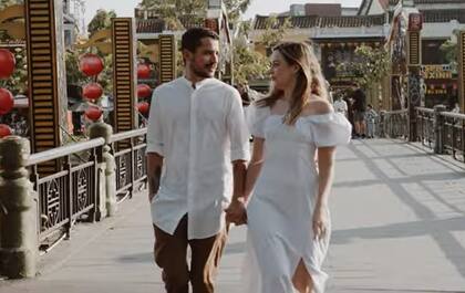 La pareja, en Vietnam