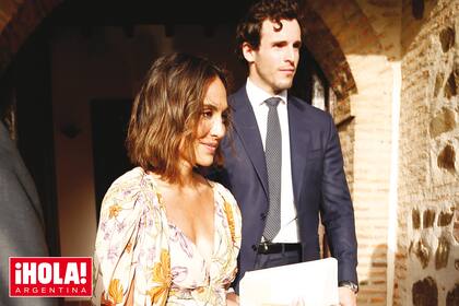 La pareja, en julio de 2021, cuando todo era futuro y felicidad. En septiembre de 2022 se separaron, una semana después de anunciar su boda.