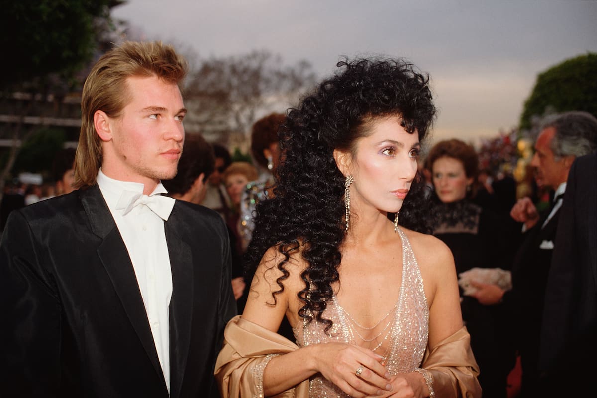 La pareja, en la entrega de los Oscar de 1983