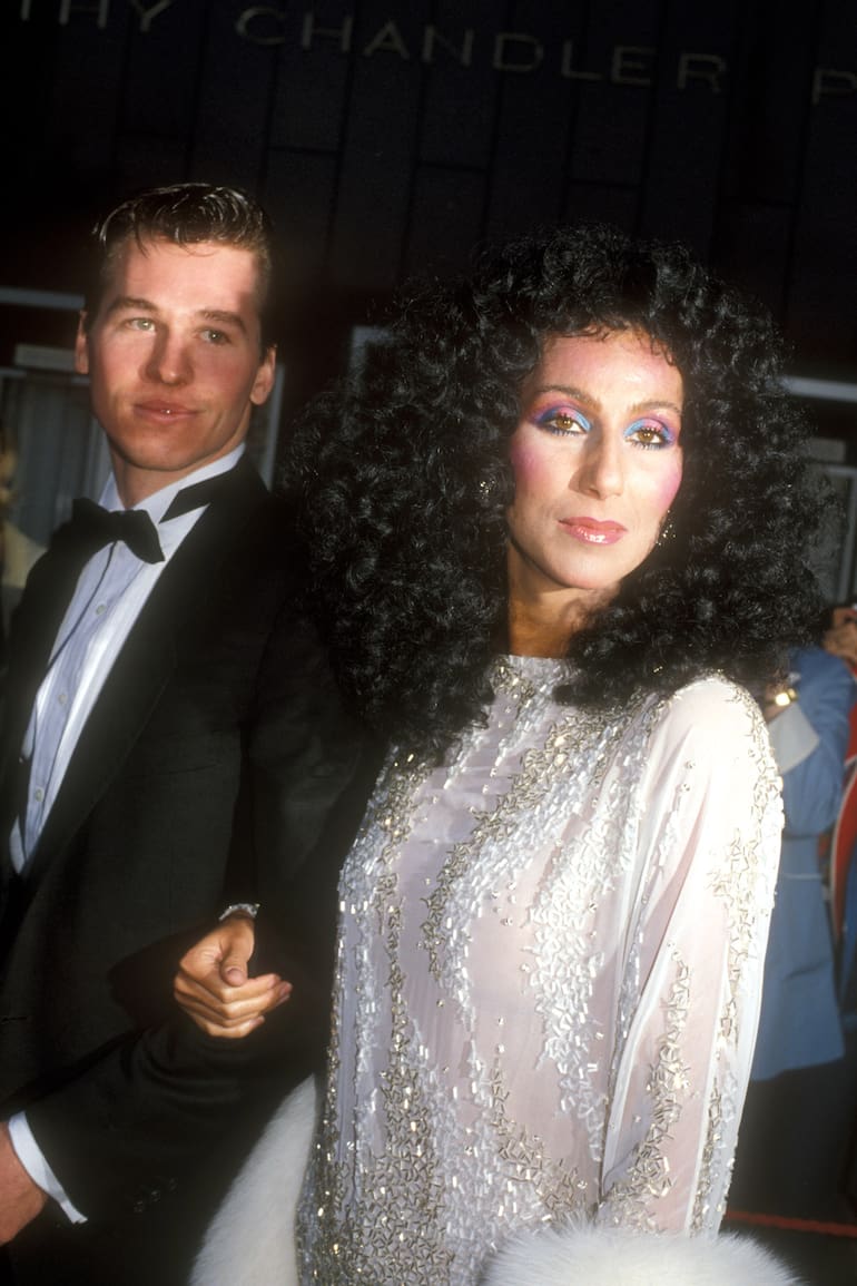La pareja, en la entrega de los Oscar de 1983