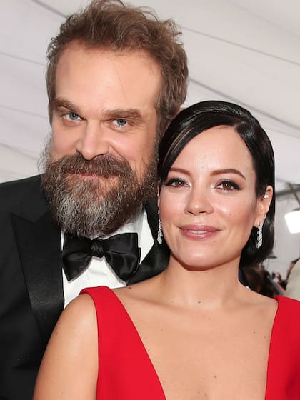 La pareja, en la entrega de los premios SAG de este año