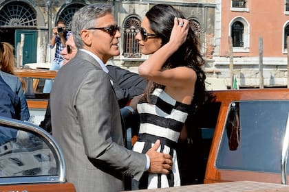 La pareja en su última escapada a Venecia, donde se vieron por primera vez.