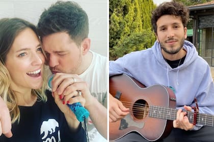 La pareja es furor con sus directos de Instagram: esta vez hicieron un karaoke con Sebastián Yatra