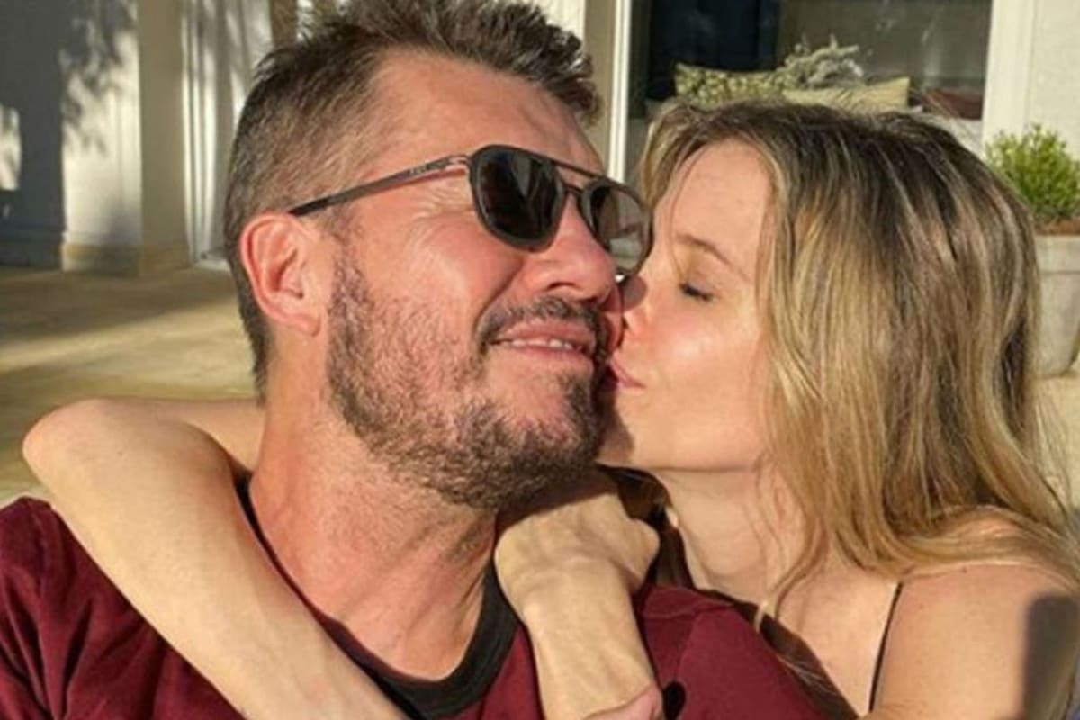 La pareja había anunciado su reconciliación a mediados de agosto, mediante un mensaje que Tinelli le envió al periodista Jorge Rial