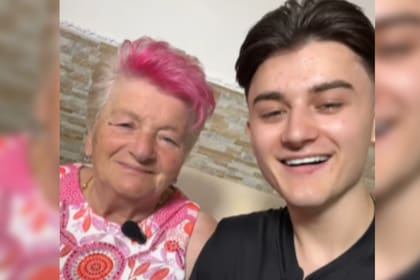 La pareja muestra su amor en las redes sociales, pero son muy cuestionados (Captura video)