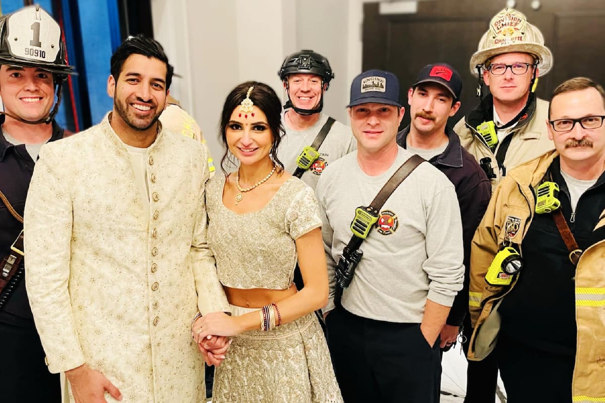 La pareja permaneció horas atrapada en el ascensor del hotel donde festejaban su boda
