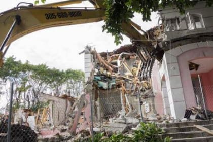 La pareja que la compró decidió demolerla en su totalidad