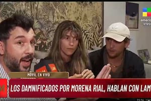La pareja que sufrió el robo en Villa Adelina se encontraba de vacaciones en la Costa Atlántica en ese momento y este miércoles se enteraron por la televisión que la líder de la banda era Morena Rial
