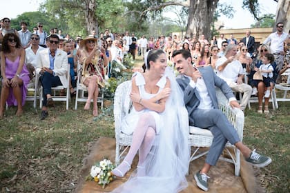 La pareja se casó por civil el 10 de noviembre de 2020 en una ceremonia íntima