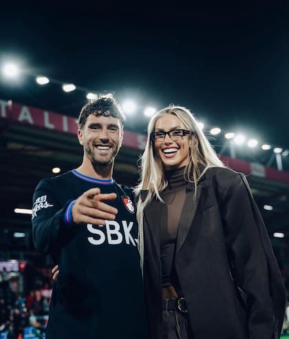 La pareja se conoció en 2024