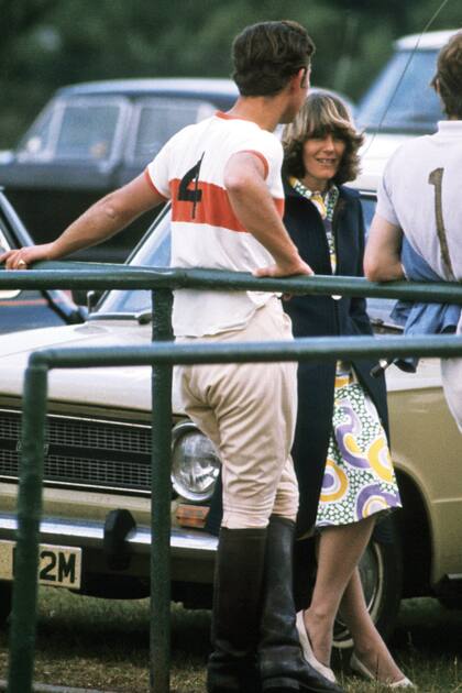 La pareja se conoció en los 70, en un partido de polo.