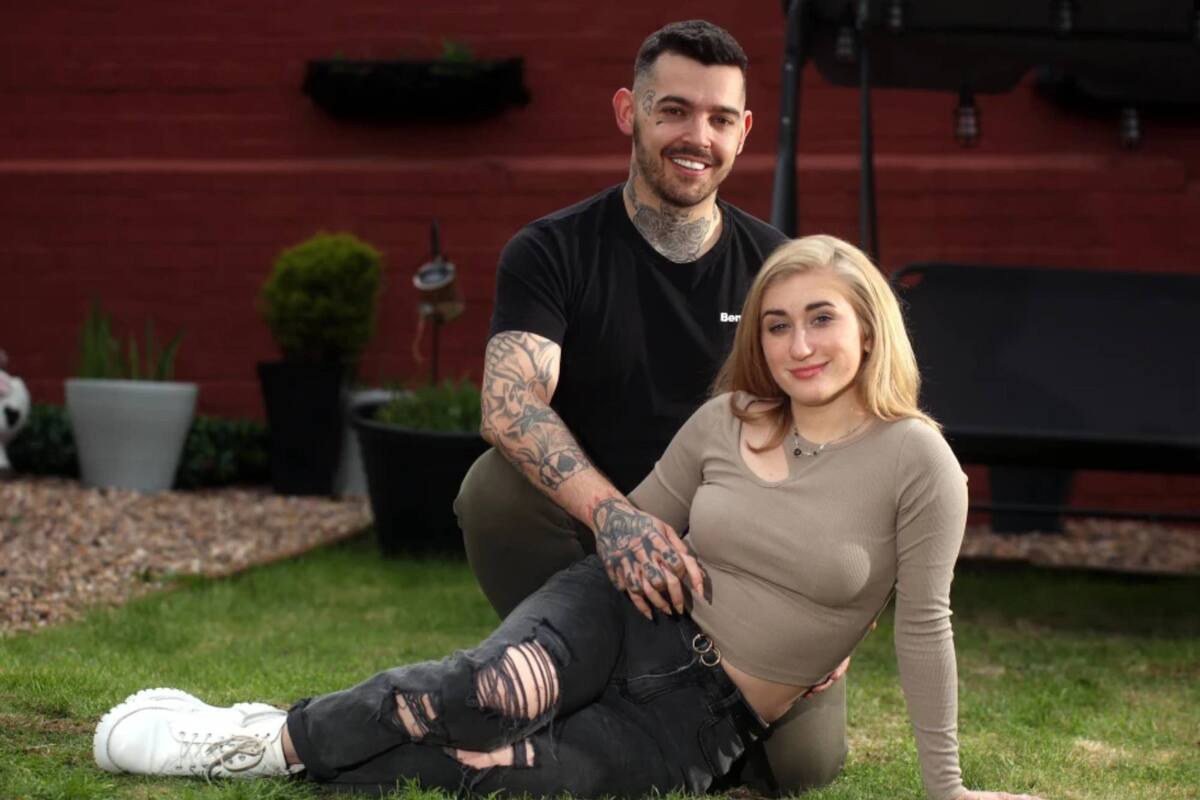 La pareja se enamoró cuando ella encontró refugio en su hogar (Foto gentileza The Sun)