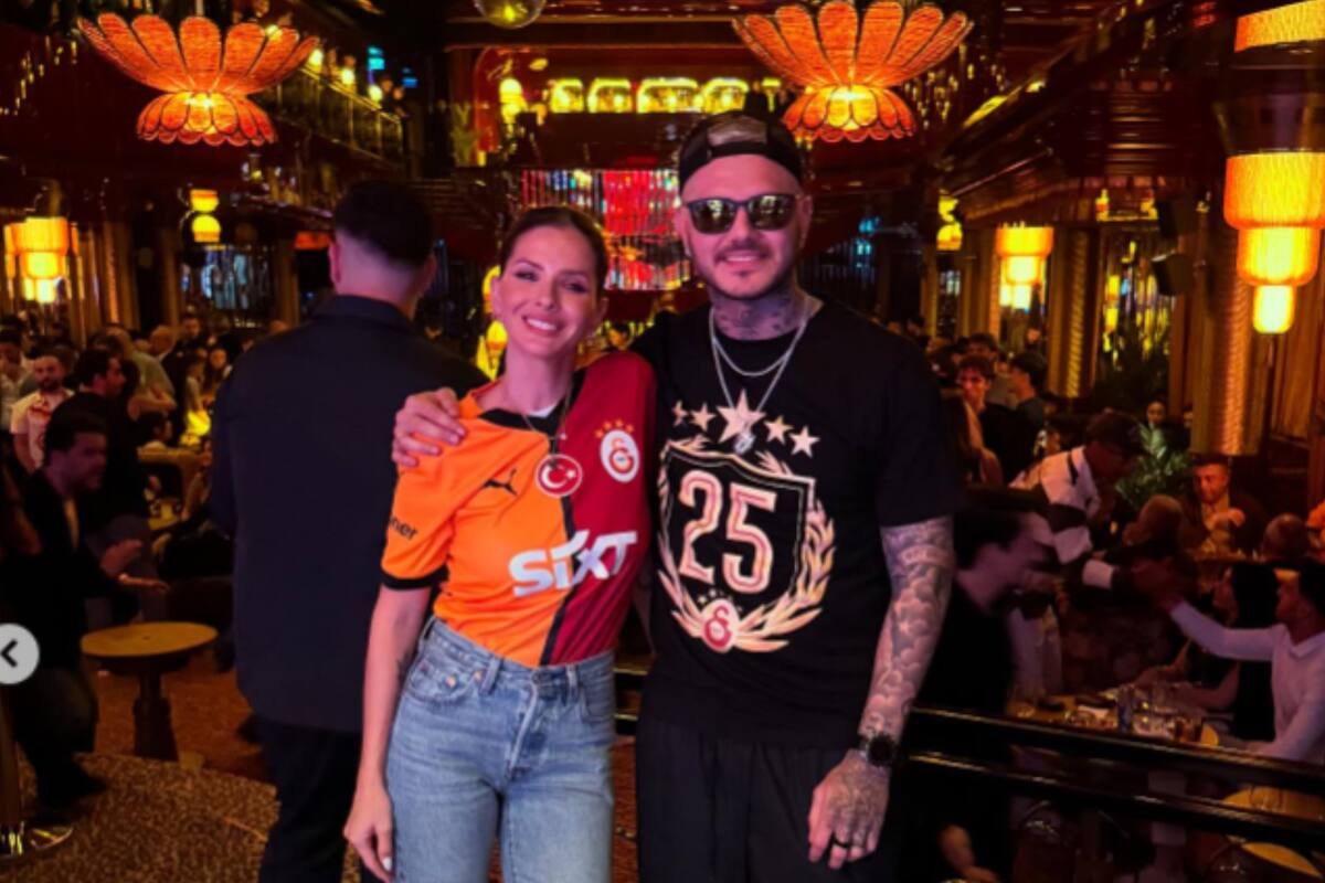 La pareja se encuentra en Turquía festejando un nuevo logro del futbolista (Foto: @mauroicardi)