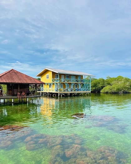 La pareja se instaló en Bocas del toro (Foto: Instagram @gimeaccardi)