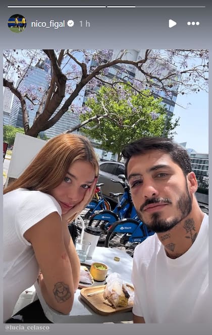 La pareja se mostró por primera vez juntos en redes sociales