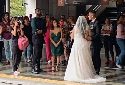 La pareja se volvió viral de inmediato