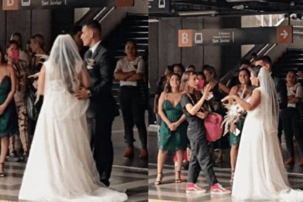 La pareja son hijos de los primeros empleados del Metro de Medellín (Foto: Instagram)