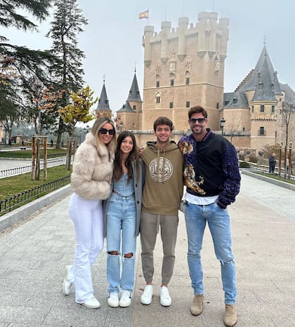 La pareja tiene dos hijos: Christopher Alexander y Kailey