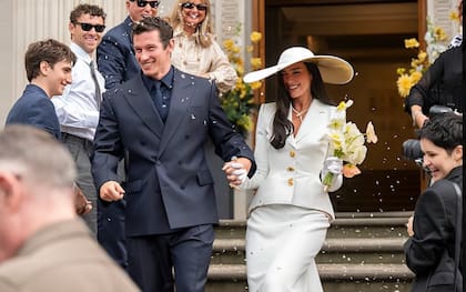 La pareja tuvo una ceremonia íntima donde solo acudieron ocho amigos y familaires