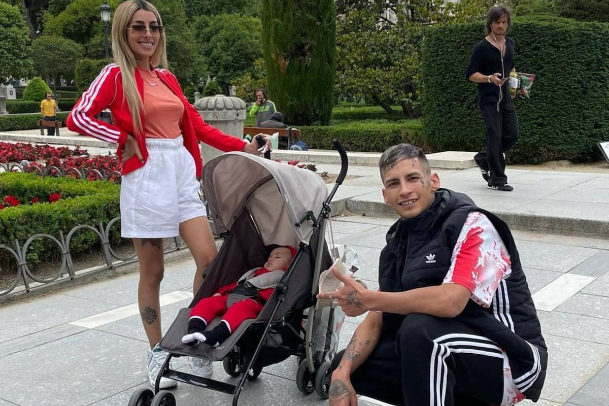 La pareja vacacionó en España (Foto Instagram @lgante_keloke)