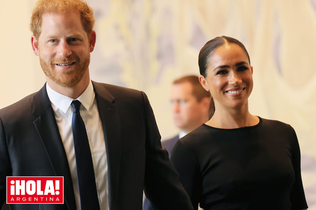 La pareja viajó de Montecito (California) a Nueva York para participar en el Día de Nelson Mandela, en la sede de Naciones Unidas, donde el príncipe Harry dio un discurso.