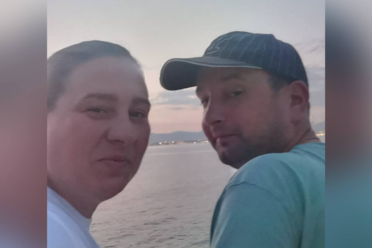 La pareja vivió un calvario durante su luna de miel (Foto Facebook Magdalena Elżbieta Brylińska-Beaton)