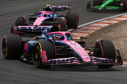 La paridad de Pierre Gasly y Franco Colapinto en Zandvoort