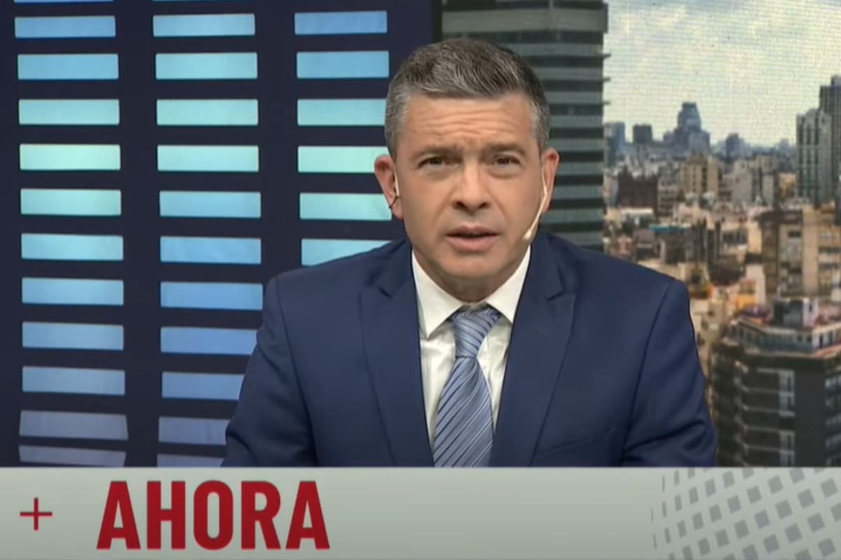 La parodia de Pablo Rossi de Santiago Cafiero que sorprendió al aire de LN+