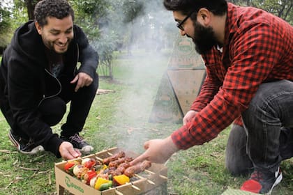 La parrilla descartable Tu punto