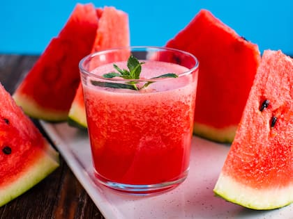 La parte blanca de la sandía puede incorporarse a licuados y jugos naturales