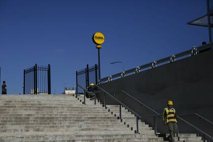 La parte exterior de la estación