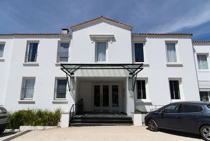 La parte externa del Playas Art Hotel de Pinamar