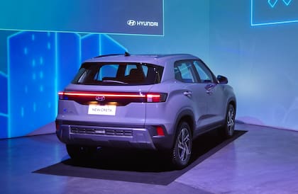La parte trasera del Hyundai Creta también se renovó