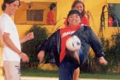 La participación de Diego Armando Maradona en la primera temporada de Gran Hermano, el 6 de abril de 2001