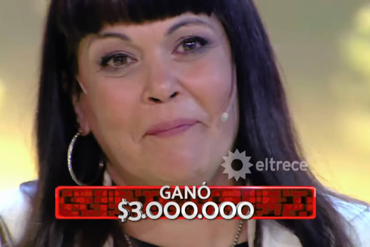 La participante de Los 8 escalones del millón, tiene cinco trabajos, es docente y psicopedagoga (Foto: Captura de video)