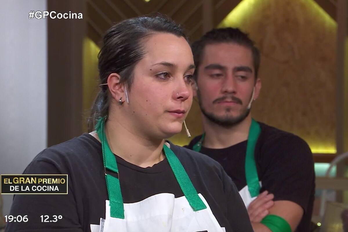 La participante del equipo verde no pudo aguantar la angustia y se quebró al aire. "Lloro de la bronca", sostuvo.