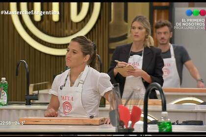 La participante jugó con todo (Foto captura Telefe)