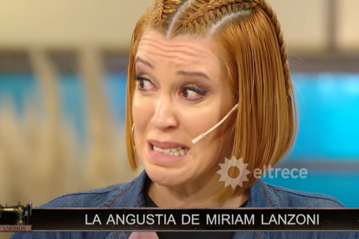 La participante lloró luego de los comentario de los jurados sobre su vestido. Fuente: El Trece