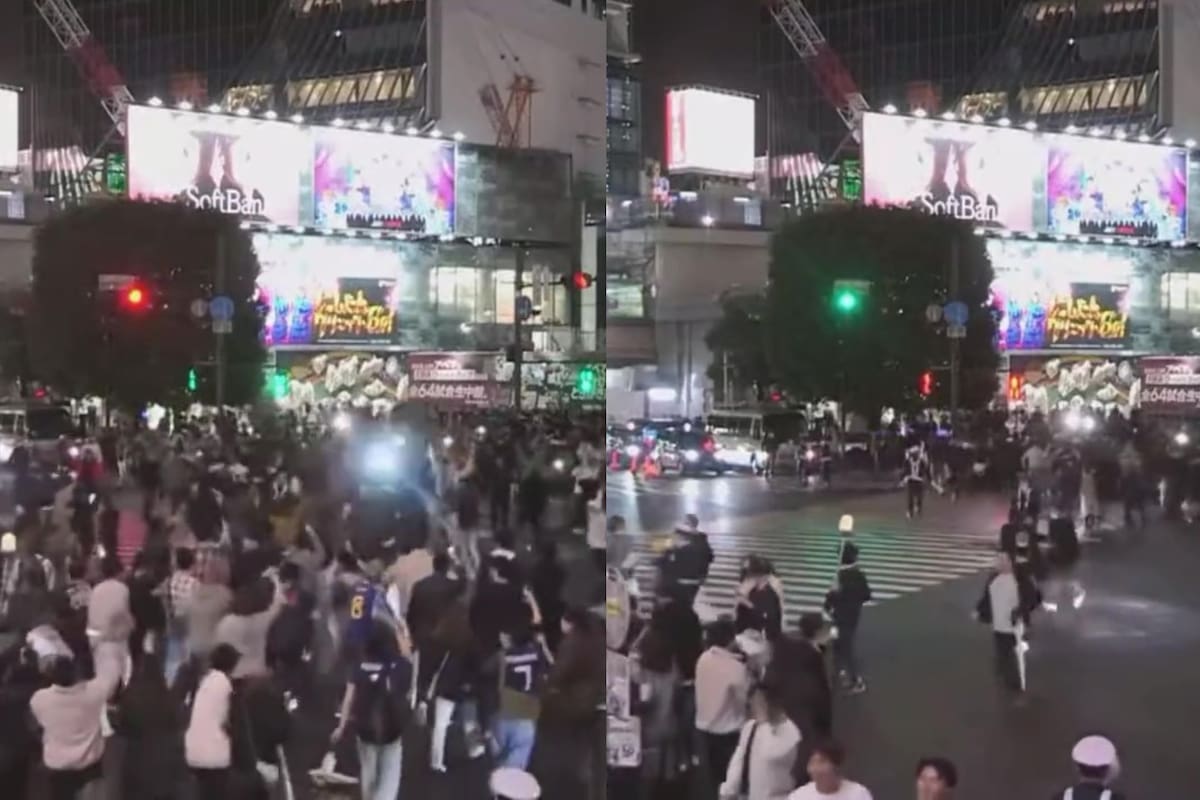 La particular manera que tuvieron los hinchas japoneses de festejar el triunfo ante Alemania