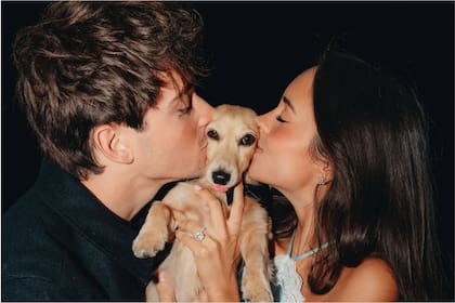 La particular propuesta de casamiento de Charles Leclerc que contó con la presencia de su perro llamado Leo