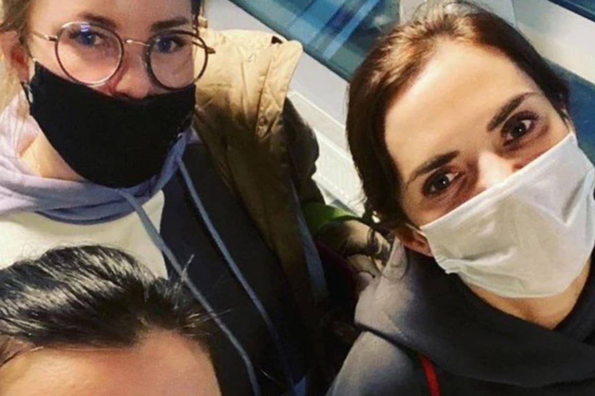 La pasajera Yulia Kolosova recibió una "mala señal" antes de subirse al segundo vuelo de su vida y entró en pánico