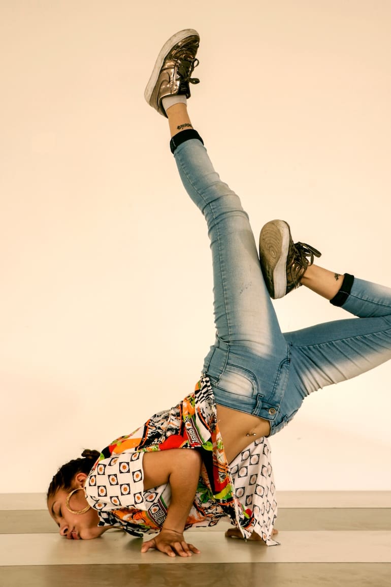 La pasión de Wendy está repartida entre el rap y el baile: hace dancehall, contemporánea, entre otros ritmos.