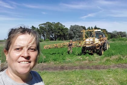 La pasión por el campo la atravesó y hoy marca su presente como contratista