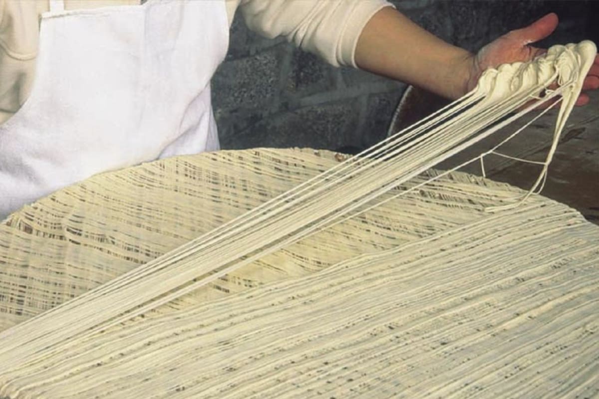 La pasta Filindeu requiere de una preparación especial