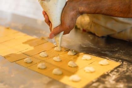 La pasta rellena de La Bottega