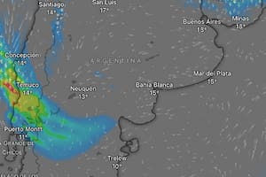 La Patagonia se encuentra bajo alerta por tormentas y lluvias, según el SMN