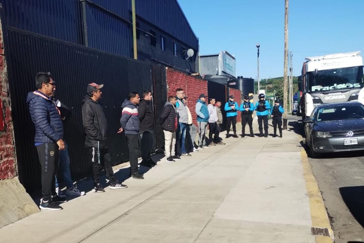 La patota del sindicato de Camioneros detenida por la Policía de la Ciudad