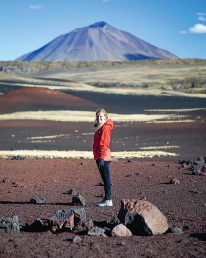 La Payunia es considera una de las regiones con más densidad de volcanes en el mundo.