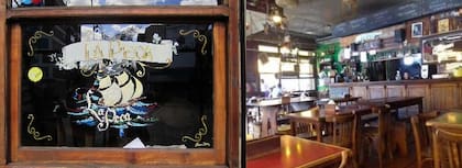 La Peca era un pizzería donde se destacaban sabores diferentes para la época y los clásicos barcos (calzones abiertos) con papas fritas. El bar era de ladrillo a la vista con muebles de madera.