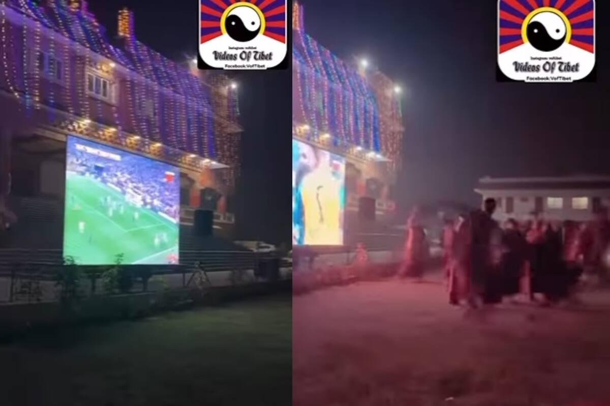 La peculiar celebración de unos monjes tibetanos por el triunfo de la Argentina en el Mundial